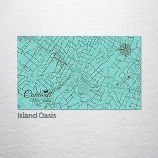 Caldwell, New Jersey Street Map