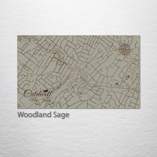 Caldwell, New Jersey Street Map