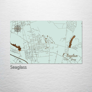Clayton, New Jersey Street Map