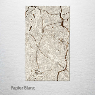 Clifton, New Jersey Street Map