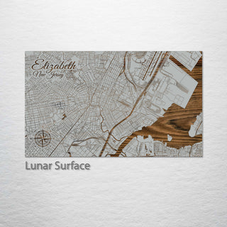 Elizabeth, New Jersey Street Map