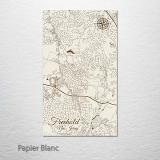 Freehold, New Jersey Street Map