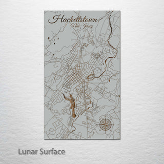 Hackettstown, New Jersey Street Map