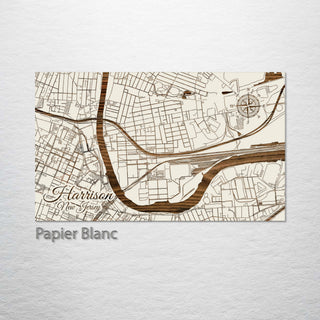 Harrison, New Jersey Street Map