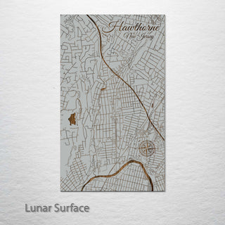 Hawthorne, New Jersey Street Map