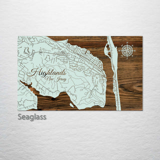 Highlands, New Jersey Street Map
