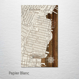 Hoboken, New Jersey Street Map