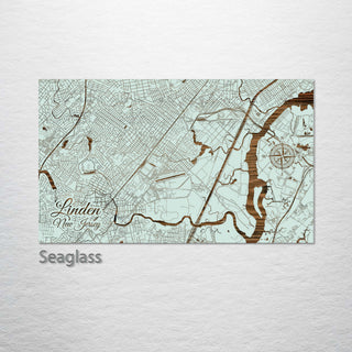 Linden, New Jersey Street Map