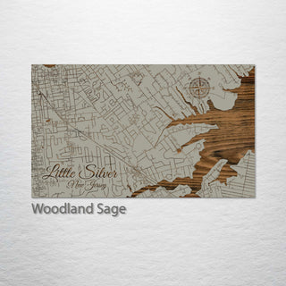 Little Silver, New Jersey Street Map