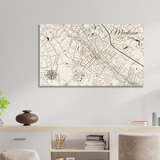 Madison, New Jersey Street Map