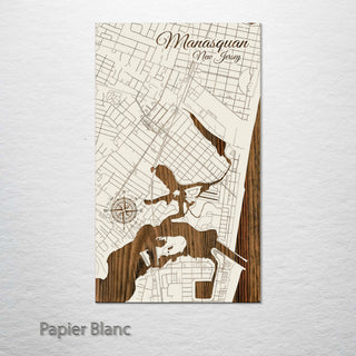 Manasquan, New Jersey Street Map