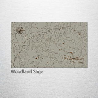 Mendham, New Jersey Street Map