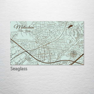 Metuchen, New Jersey Street Map