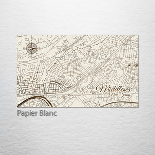 Middlesex, New Jersey Street Map