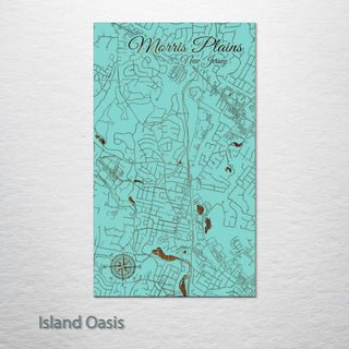 Morris Plains, New Jersey Street Map