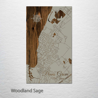 Penns Grove, New Jersey Street Map