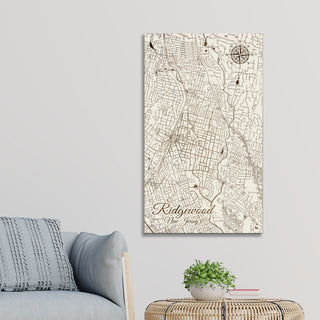Ridgewood, New Jersey Street Map