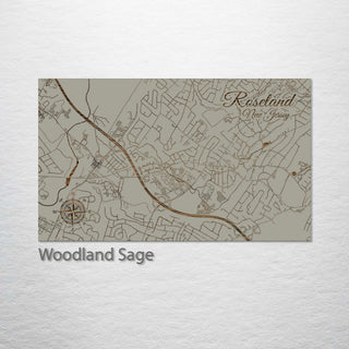 Roseland, New Jersey Street Map