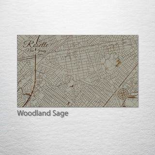 Roselle, New Jersey Street Map