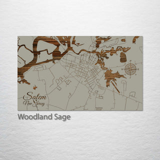 Salem, New Jersey Street Map