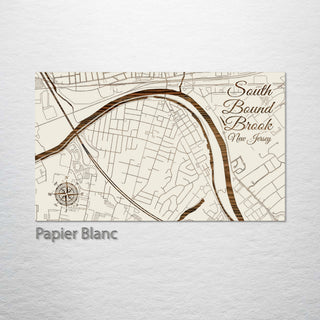 South Bound Brook, New Jersey Street Map