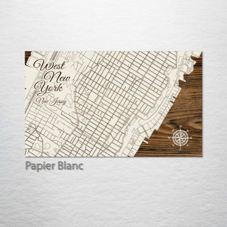 West New York, New Jersey Street Map