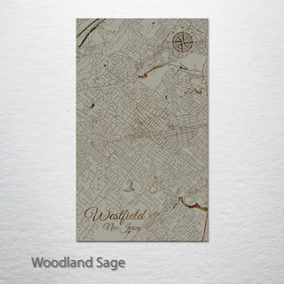 Westfield, New Jersey Street Map
