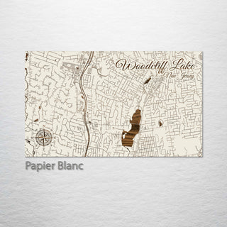 Woodcliff Lake, New Jersey Street Map