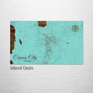 Carson City, Nevada Street Map