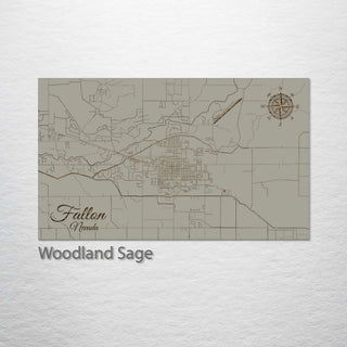 Fallon, Nevada Street Map