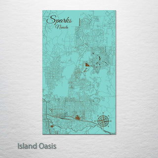 Sparks, Nevada Street Map