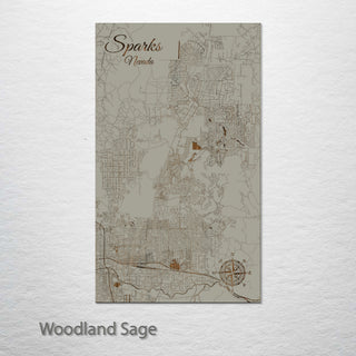 Sparks, Nevada Street Map