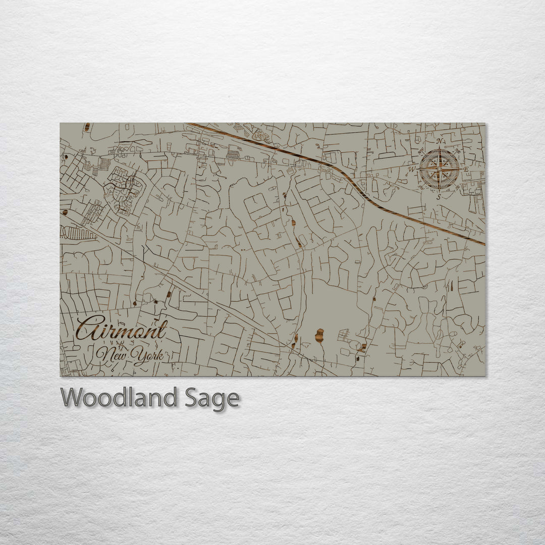 Airmont, New York Street Map