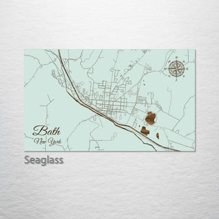 Bath, New York Street Map