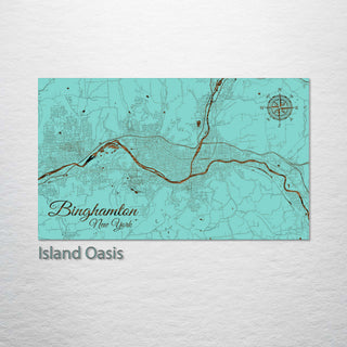 Binghamton, New York Street Map