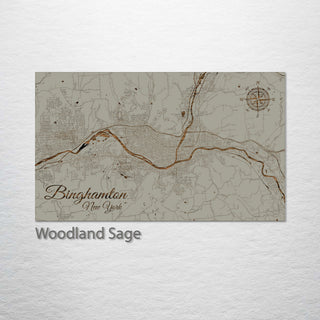Binghamton, New York Street Map