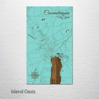 Canandaigua, New York Street Map