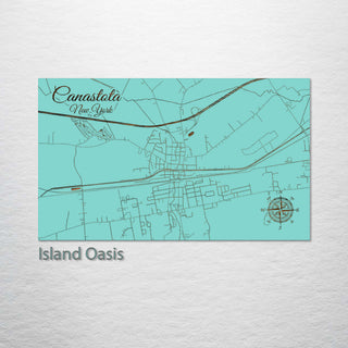 Canastota, New York Street Map