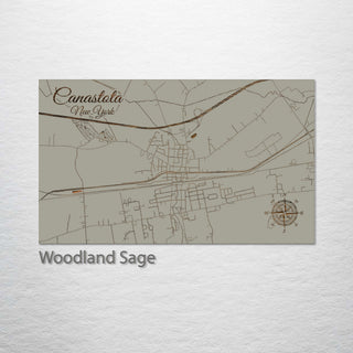 Canastota, New York Street Map