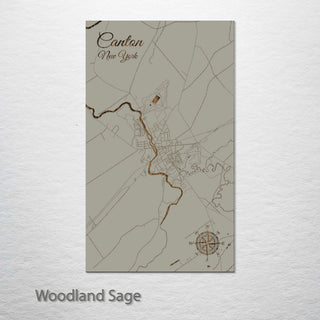 Canton, New York Street Map