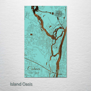 Cohoes, New York Street Map