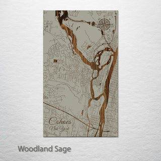 Cohoes, New York Street Map