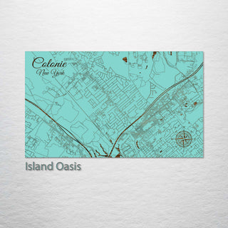 Colonie, New York Street Map