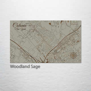 Colonie, New York Street Map
