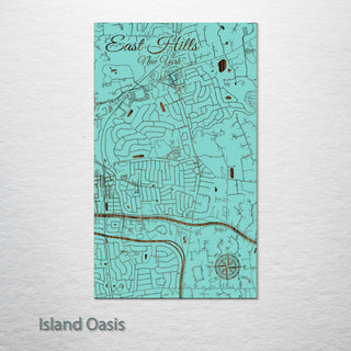 East Hills, New York Street Map