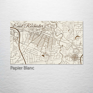 East Rochester, New York Street Map
