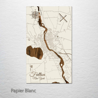 Fulton, New York Street Map