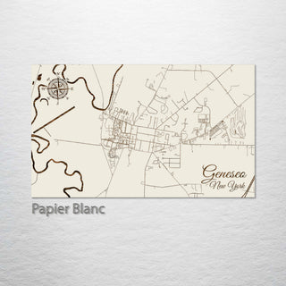 Geneseo, New York Street Map