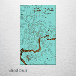 Glens Falls, New York Street Map