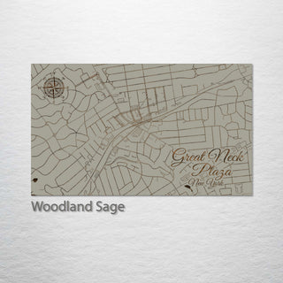 Great Neck Plaza, New York Street Map